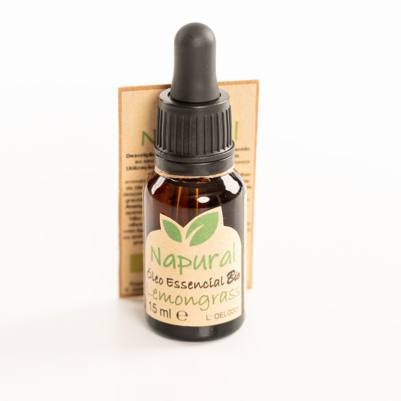 Óleo Essencial Biológico de Lemongrass 15ml