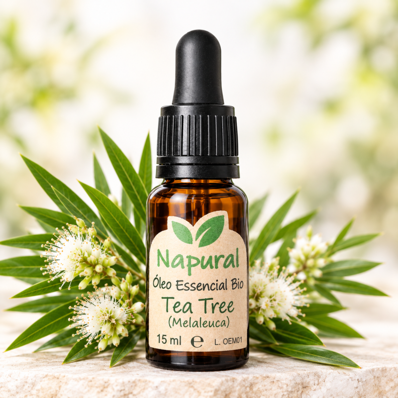 A Medicinal e Poderosa Árvore do Chá. Da destilação dos ramos e folhas da melaleuca, ou árvore do chá, resulta o mais medicinal de todos os óleos essenciais – um poderoso microbiano contra bactérias, vírus e fungos.
